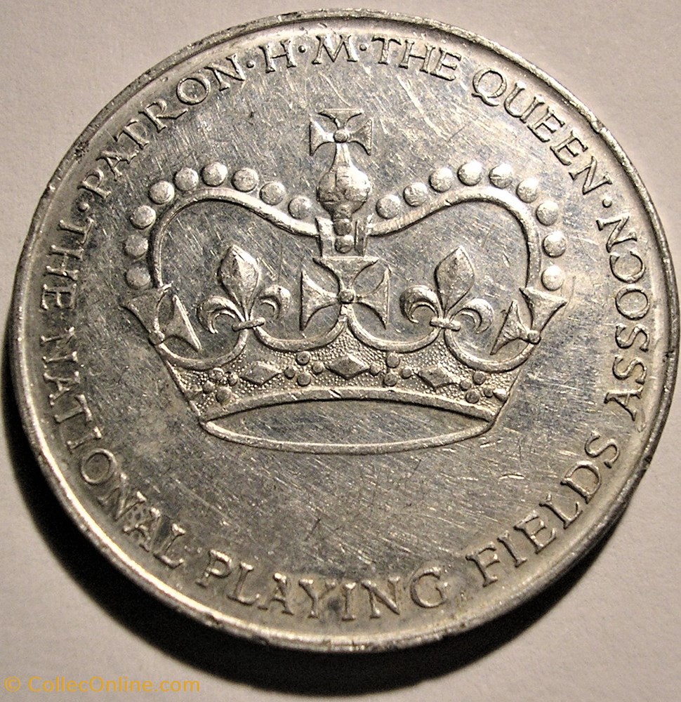 Elizabeth II - 1953 Coronation, NPFA Medal - UK 3 monnaie jeton mereaux elizabeth ii 1953 coronation npfa medal uk
