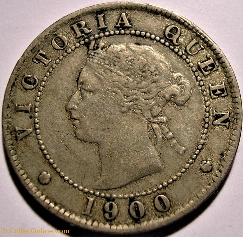 Victoria - Half Penny 1900 - Jamaica Island monnaie monde jamaique victoria half penny 1900 jamaica island