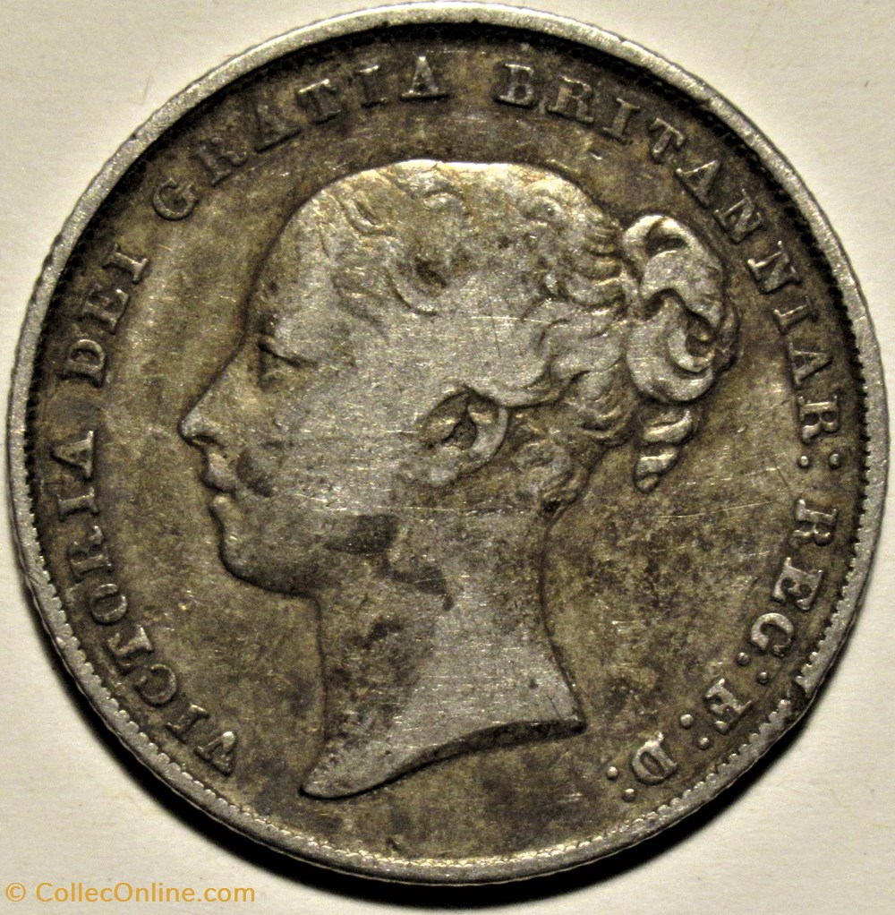 Victoria - 1 Shilling 1846 - Kingdom of Great Britain monnaies monde royaume uni victoria 1 shilling 1846 kingdom of great britain