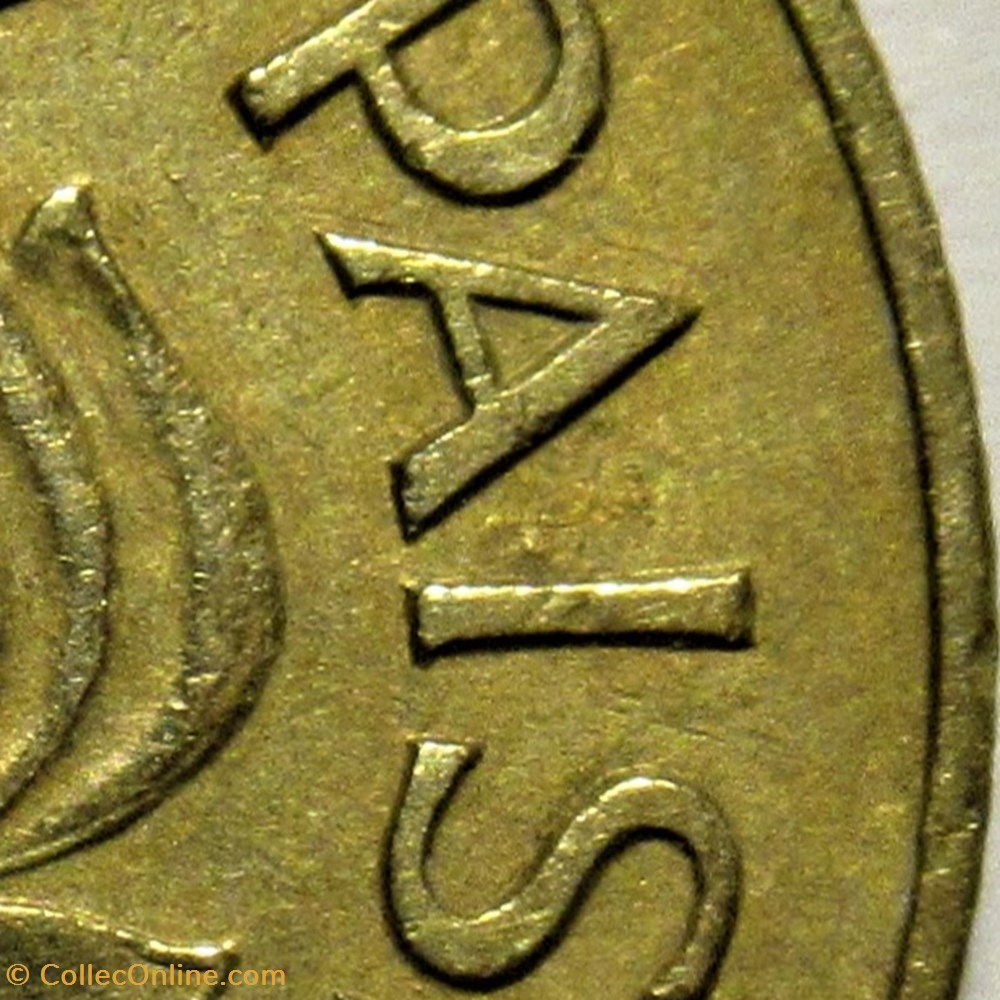 monnaies monde inde india 20 paise 1968 bombay mumbai