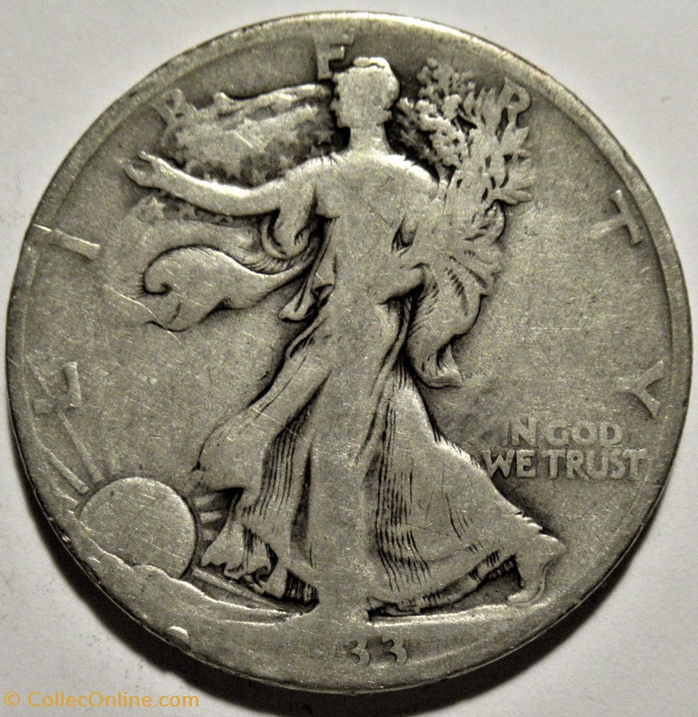 1933 San Francisco Half $ monnaies monde etats unis 1933 san francisco half