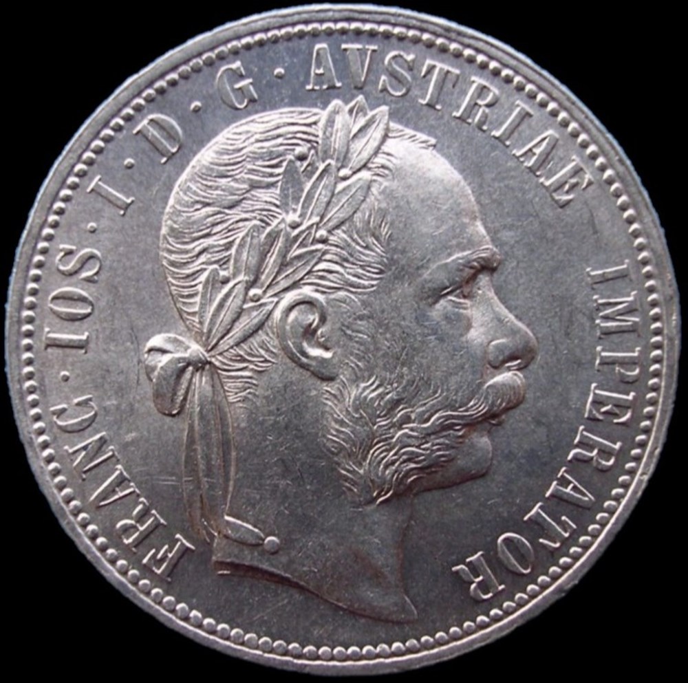 Franz Joseph I - 1 Florin 1880, Austrian Empire monnaies monde autriche franz joseph i 1 florin 1880 austrian empire