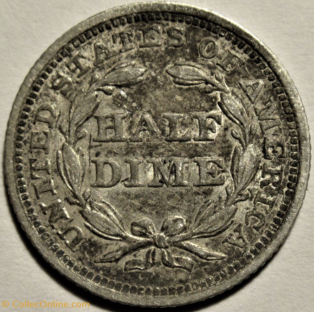 1841 Half Dime monnaies monde etats unis 1841 half dime
