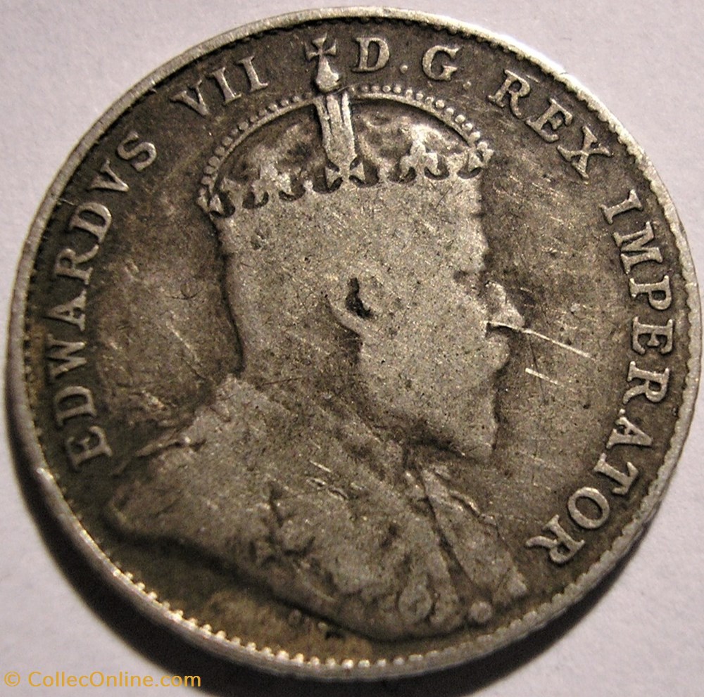 Edward VII - 10 Cents 1904 monnaies monde canada edward vii 10 cents 1904