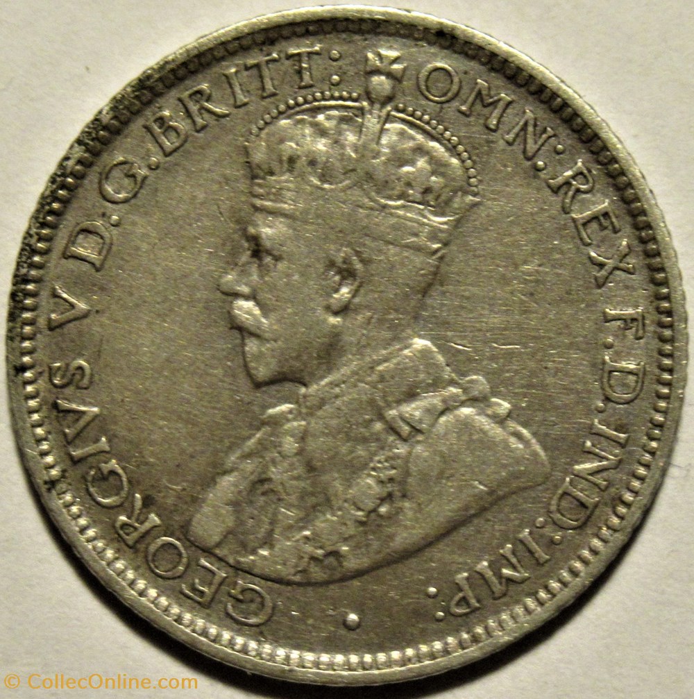 monnaies monde australie george v six pence 1914 australia ex 2