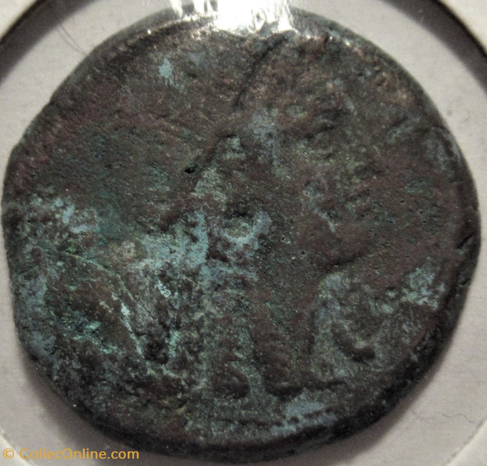 Cleopatra I & Ptolemy VI (180-176) Æ 26 2 monnaies antiquite av jc ap grecques cleopatra i ptolemy vi 180 176 26