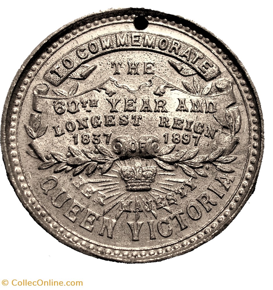 medaille royaume uni victoria 1897 diamond jubilee medal gb