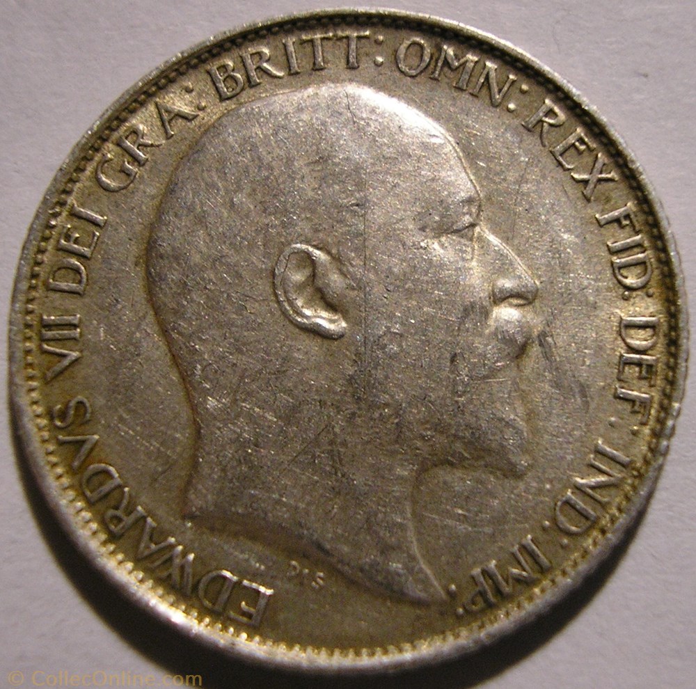 Edward VII - 6 Pence 1907 - United Kingdom monnaies monde royaume edward vii 6 pence 1907 united kingdom