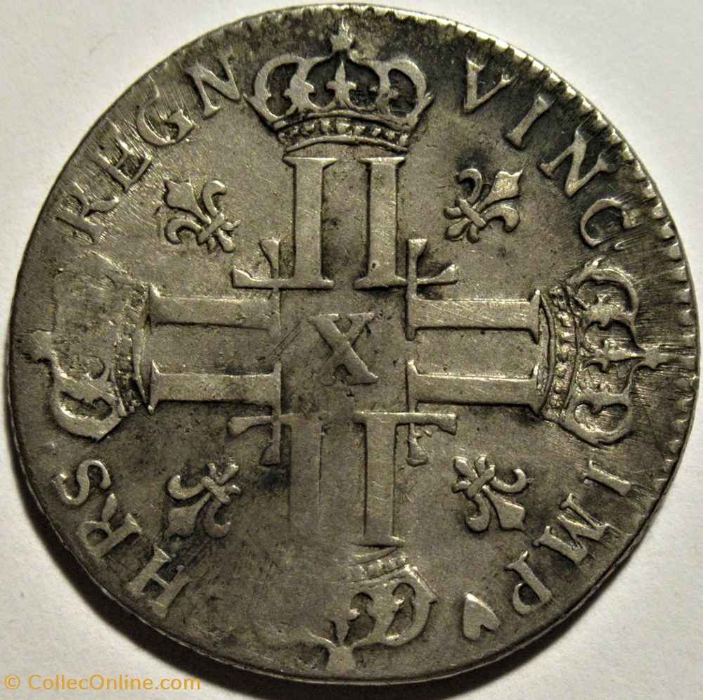 monnaies europe medievale france royales louis xv petit louis 1720 amiens
