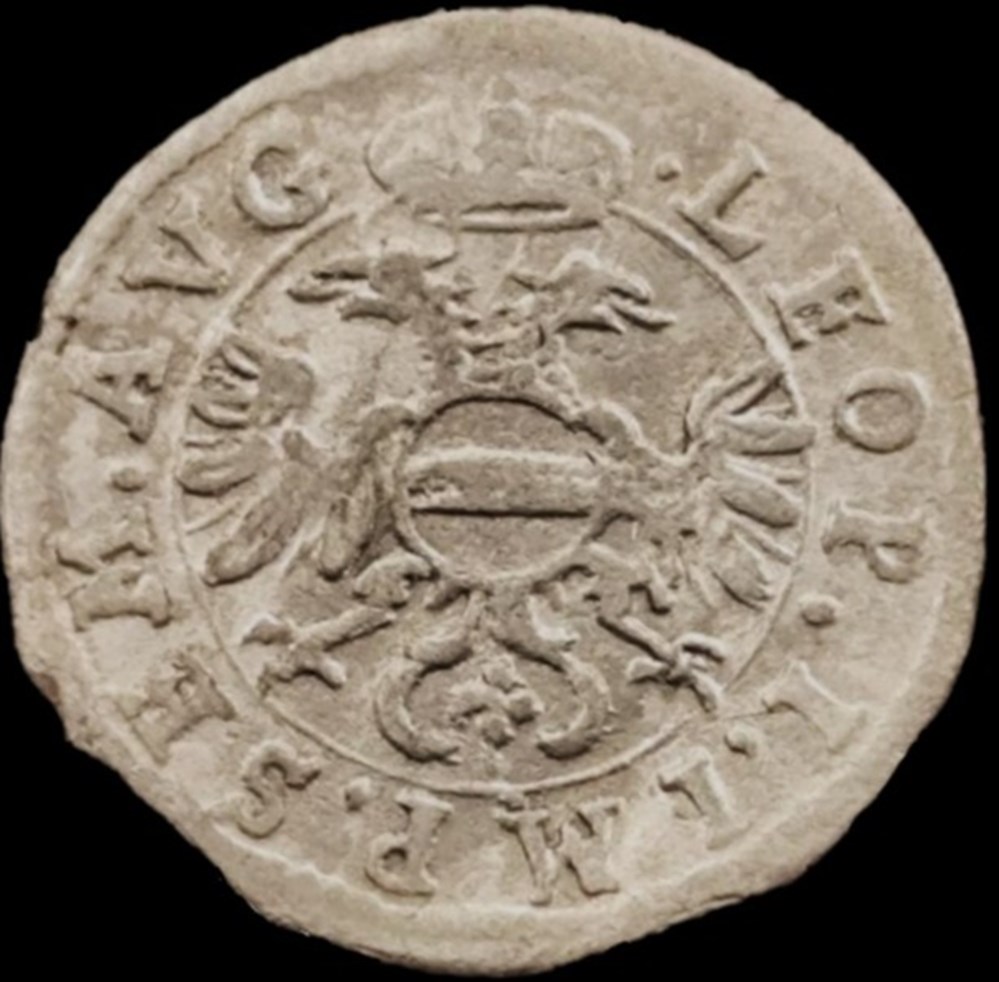 Free City of Konstanz - 1 Kreuzer 1702 - Leopold Ist Emperor monnaies monde allemagne free city of konstanz 1 kreuzer 1702 leopold ist emperor