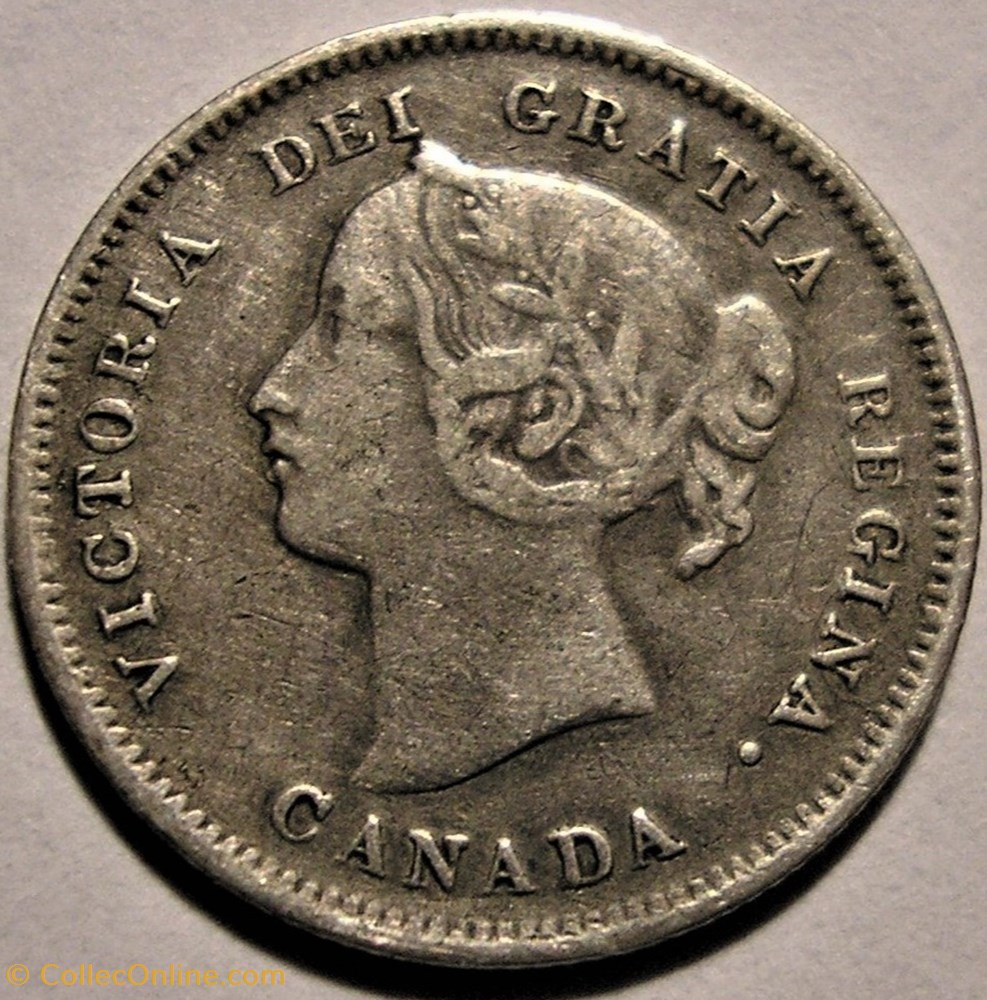 Victoria - 5 Cents 1899 monnaie monde canadum victoria 5 cents 1899