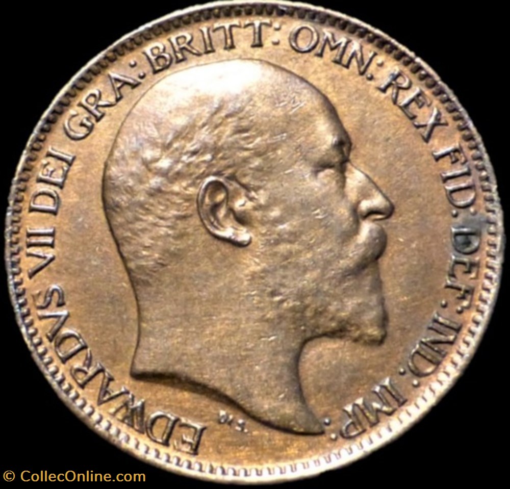 Edward VII - Farthing 1903 - Great Britain monnaies monde royaume uni edward vii farthing 1903 great britain