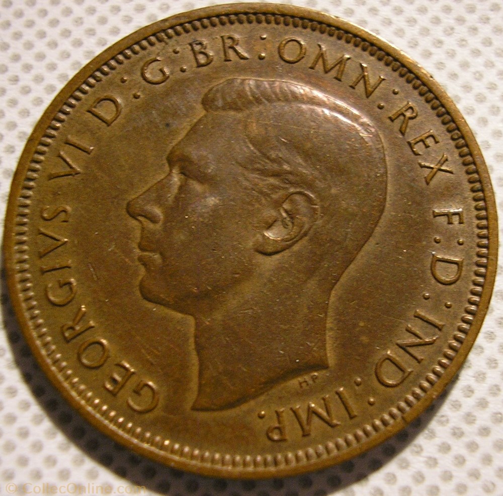George VI - Half Penny 1943 - UK monnaie monde royaume uni george vi half penny 1943 uk
