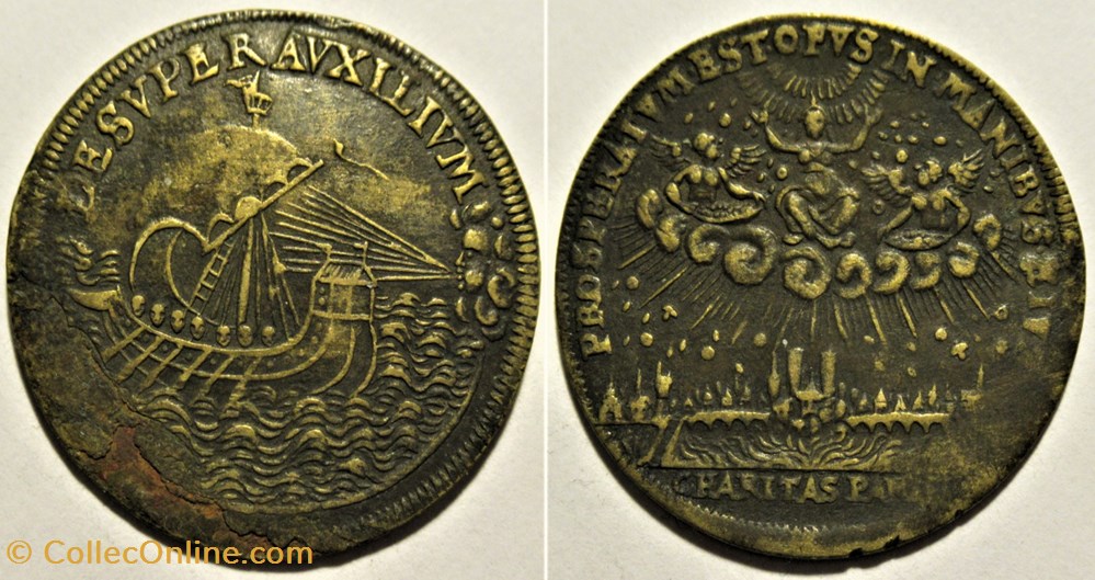 Henri III - 1584, Jeton de la Chambre des Comptes monnaies paranumismatique jetons poids henri iii 1584 jeton de la chambre des comptes