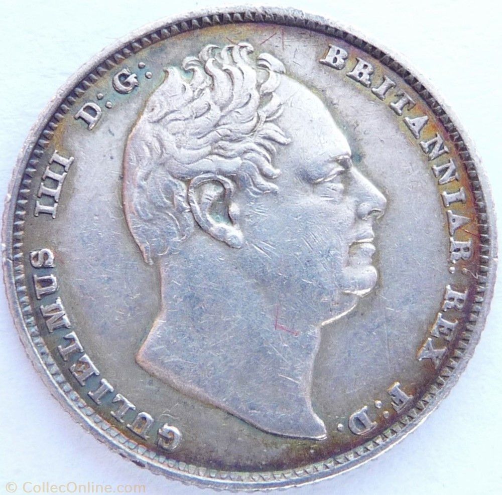 William IV - 6 Pence 1834 Kingdom of Great Britain monnaies monde royaume uni william iv 6 pence 1834 kingdom of great britain