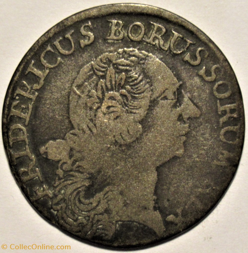 monnaies europe medievale saint empire romain germanique friedrich ii the great 1 12 thaler 1767 konigsberg kingdom of prussia
