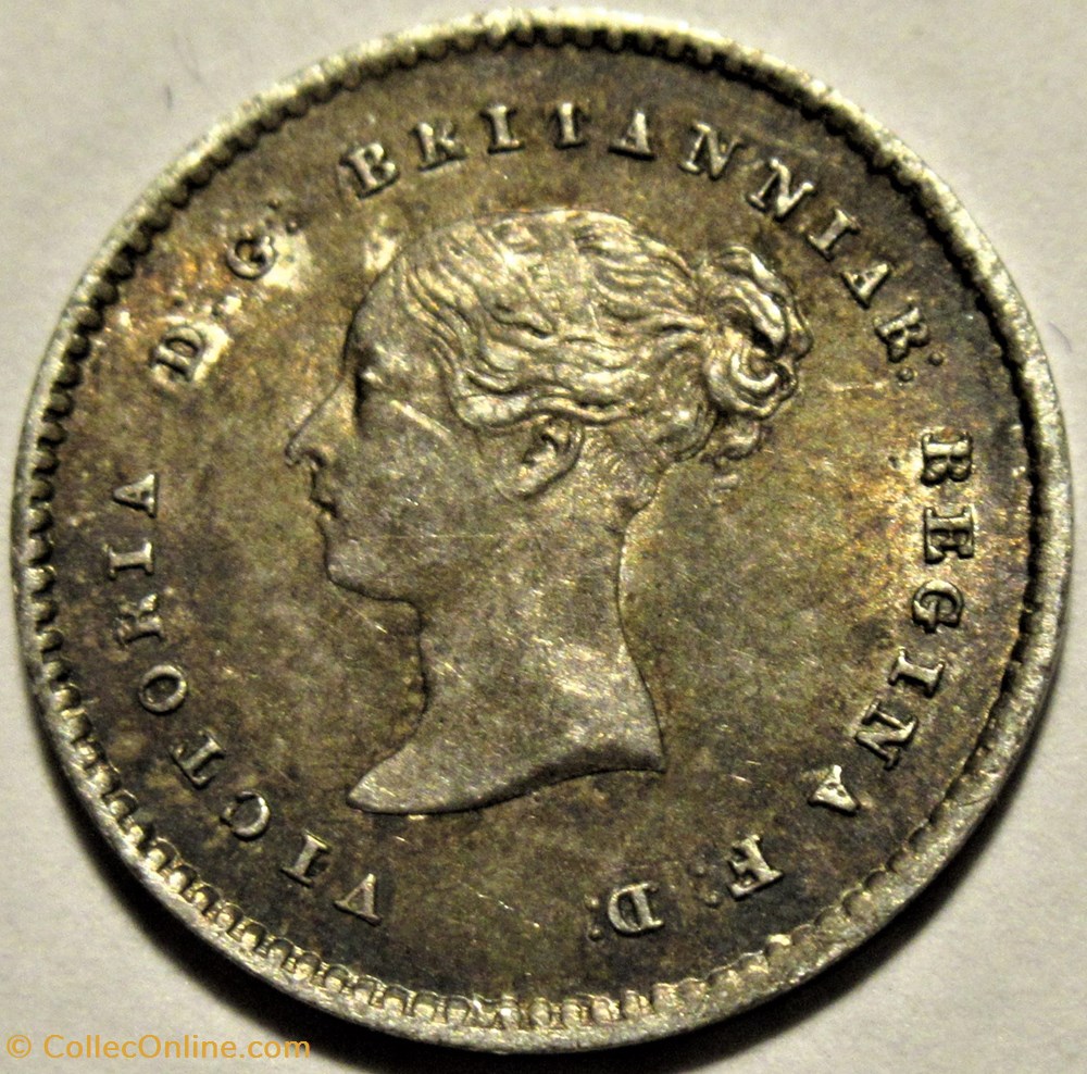 Victoria - 2 Pence 1861 Maundy - Kingdom of Great Britain 4 monnaies monde royaume uni victoria 2 pence 1861 maundy kingdom of great britain