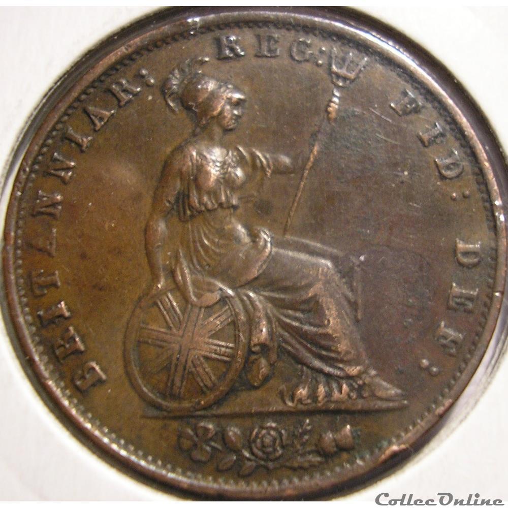 Victoria - HalfPenny 1853 - Kingdom of Great Britain (ex.2) monnaie monde royaume uni victoria halfpenny 1853 kingdom of great britain ex 2