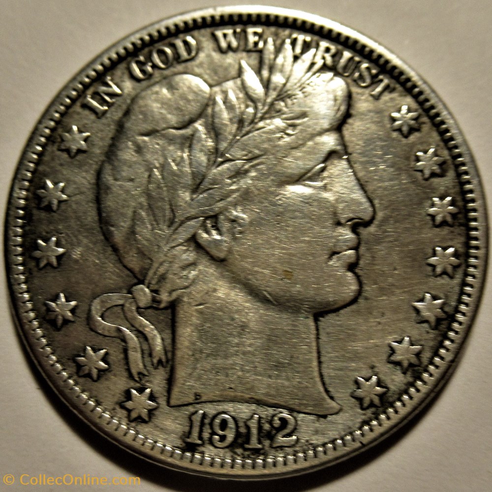 monnaies monde etats unis 1912 denver half ex 2