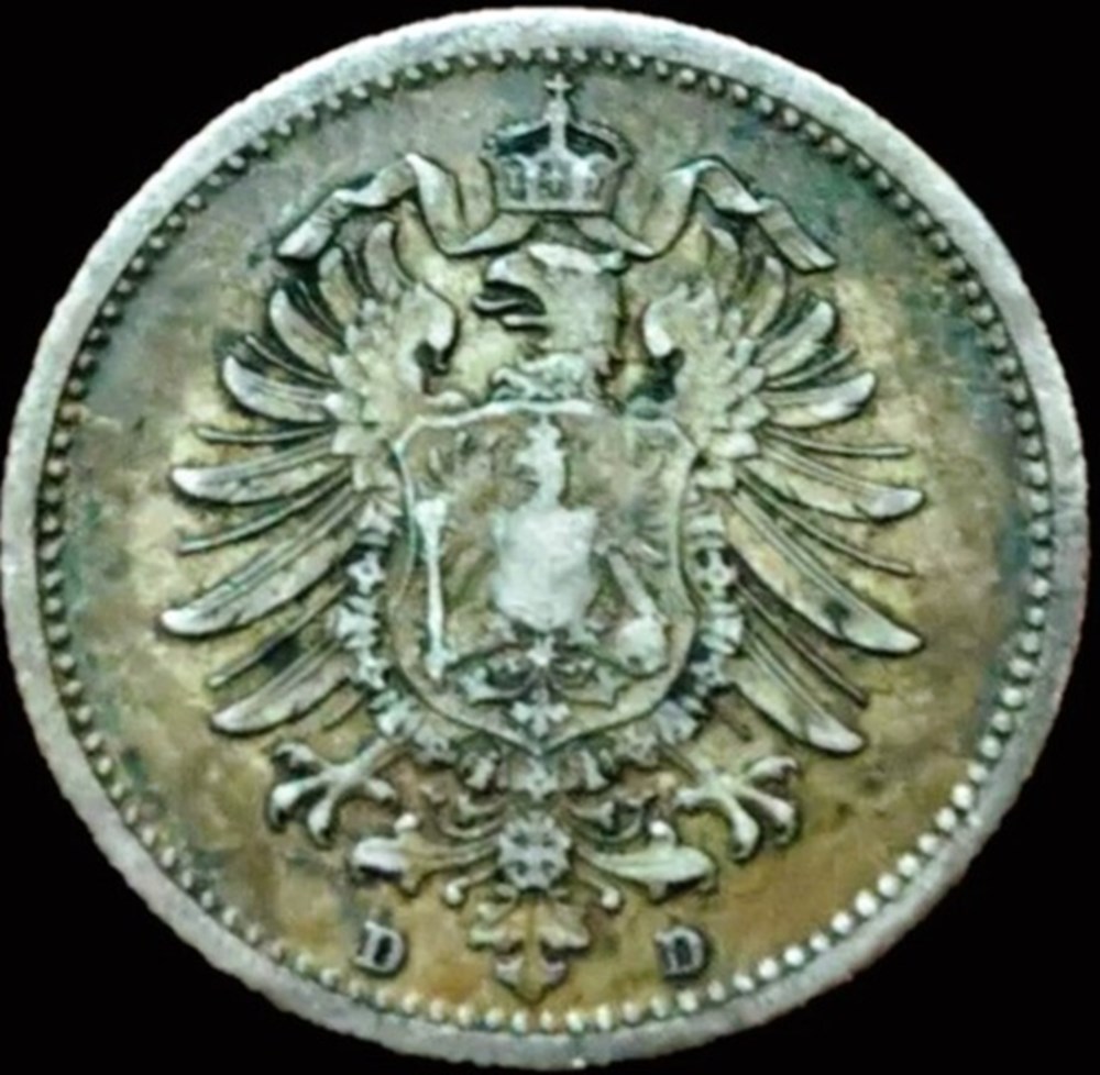 monnaies monde allemagne wilhelm i 20 pfennige 1874 munchen german empire