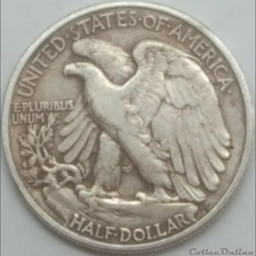 1947 Half Dollar 4 monnaie monde etat uni 1947 half dollar