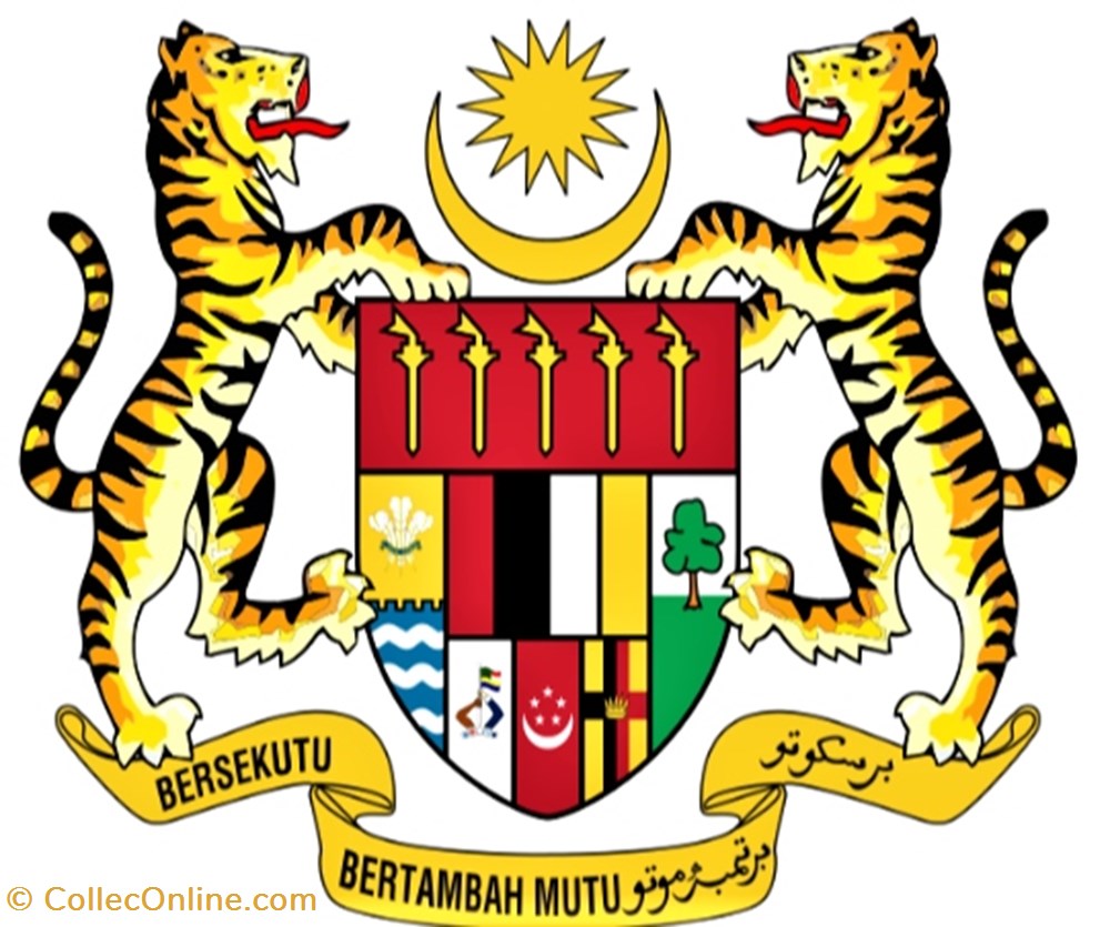 MALAYA & BRITISH BORNEO - Bookmark monnaies monde malaisie malaya british borneo bookmark