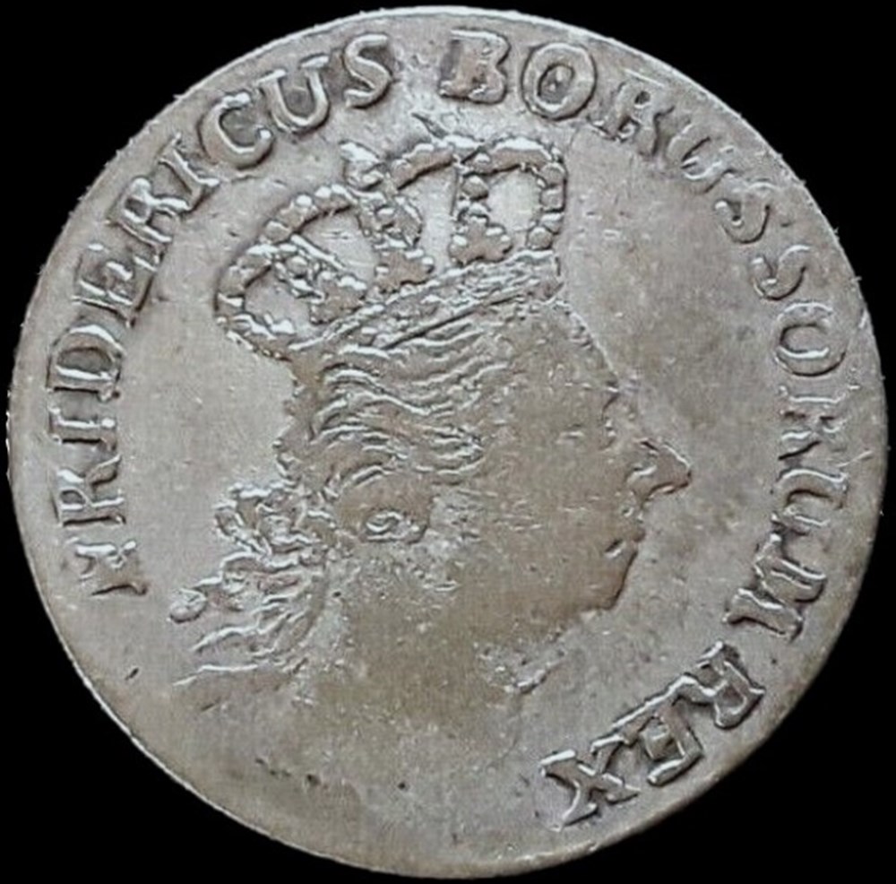 Friedrich II the Great - 6 Gröscher 1778 - Kingdom of Prussia monnaies europe medievale saint empire romain germanique friedrich ii the great 6 groscher 1778 kingdom of prussia