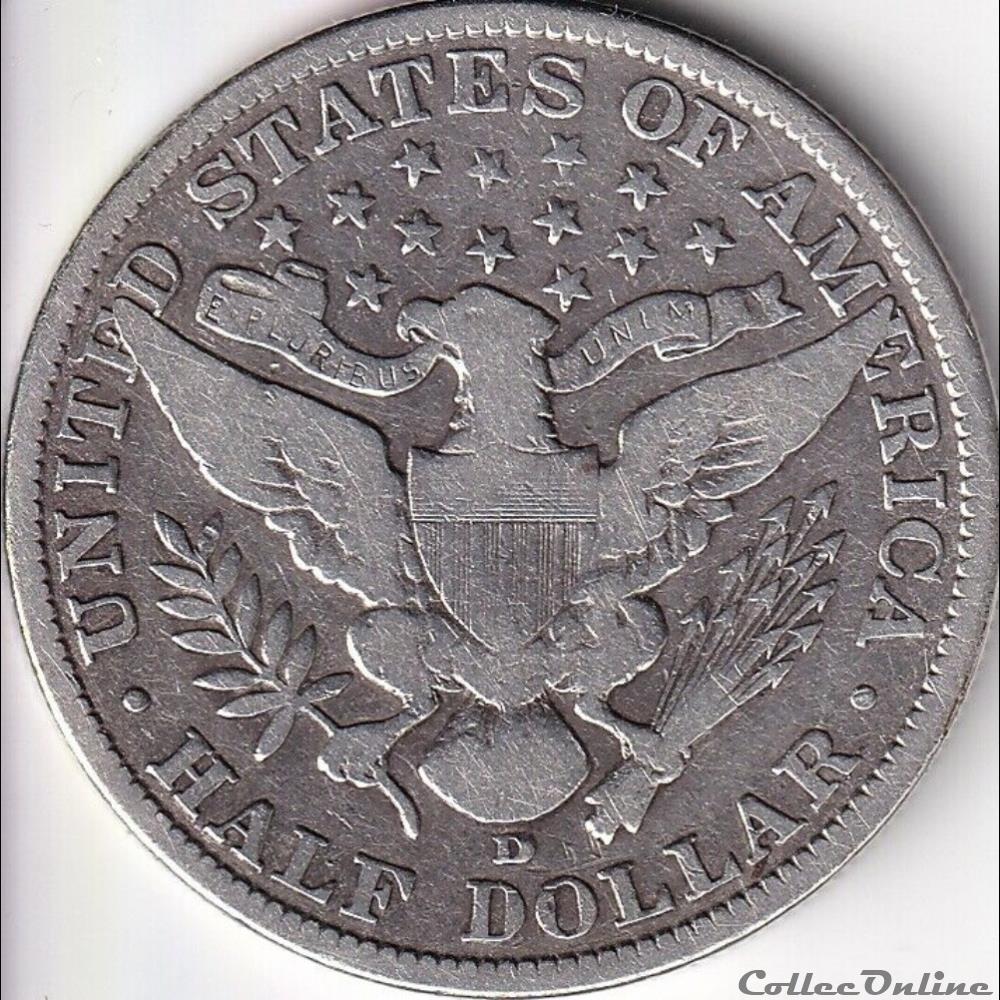 1915 Denver Half $ monnaie monde etat uni 1915 denver half