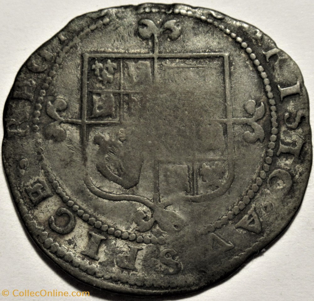 Charles II Stuart - One Shilling 1660-62 - Kingdom of England 3 monnaies europe medievale royaume angleterre charles ii stuart one shilling 1660 62 kingdom of england