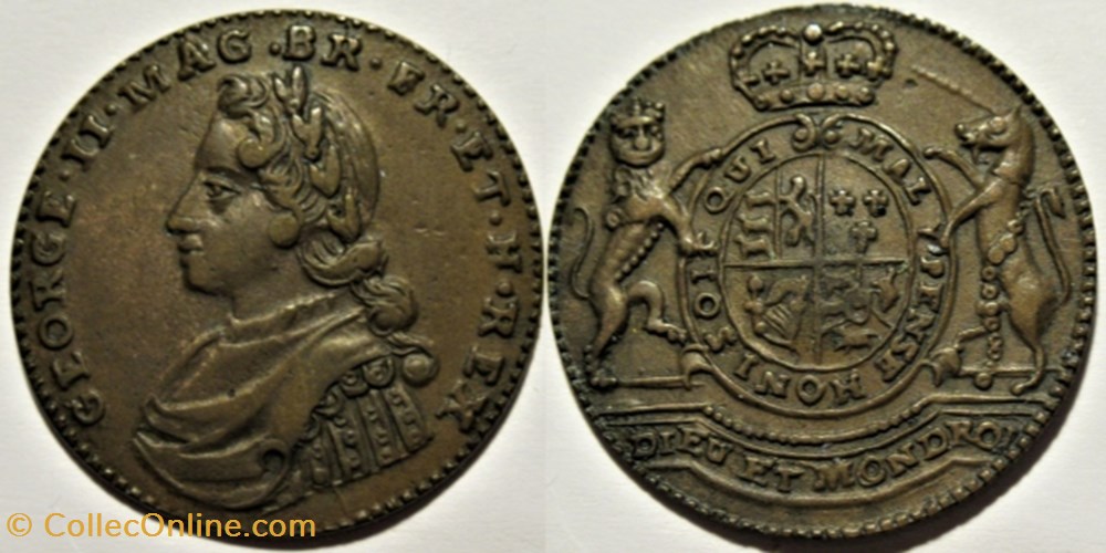 George II - Gaming or Counter Token c.1727 Great Britain monnaies jetons mereaux george ii gaming or counter token c 1727 great britain