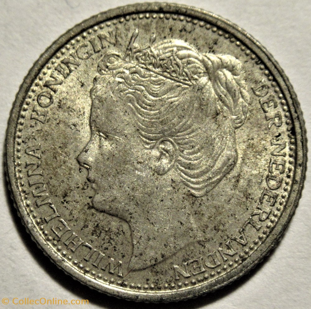 Wilhelmina of Nederland - 10 Cents 1906 2 monnaies monde pays bas wilhelmina of nederland 10 cents 1906