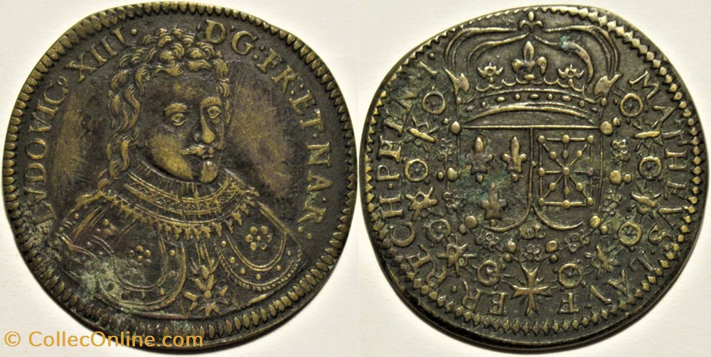 monnaies paranumismatique jetons poids louis xiii c 1634 jeton de compte matheus laufer rechenpfennig nurnberg