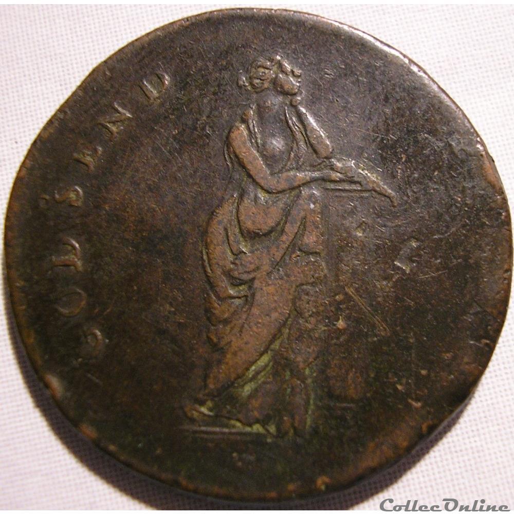 ca.1795 HalfPenny - Duke of York - Middlesex 2 monnaie monde royaume uni ca 1795 halfpenny duke of york middlesex