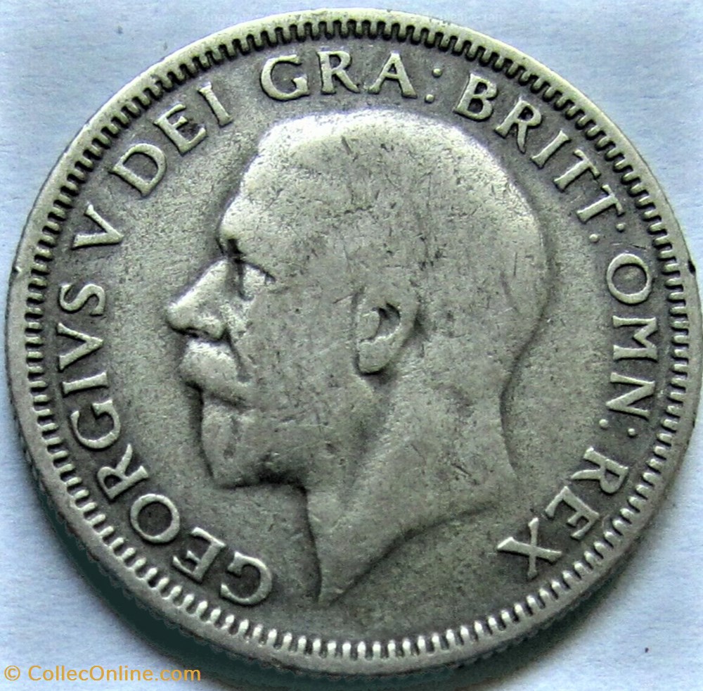 George V - One Shilling 1931 - Great Britain 2 monnaies monde royaume uni george v one shilling 1931 great britain