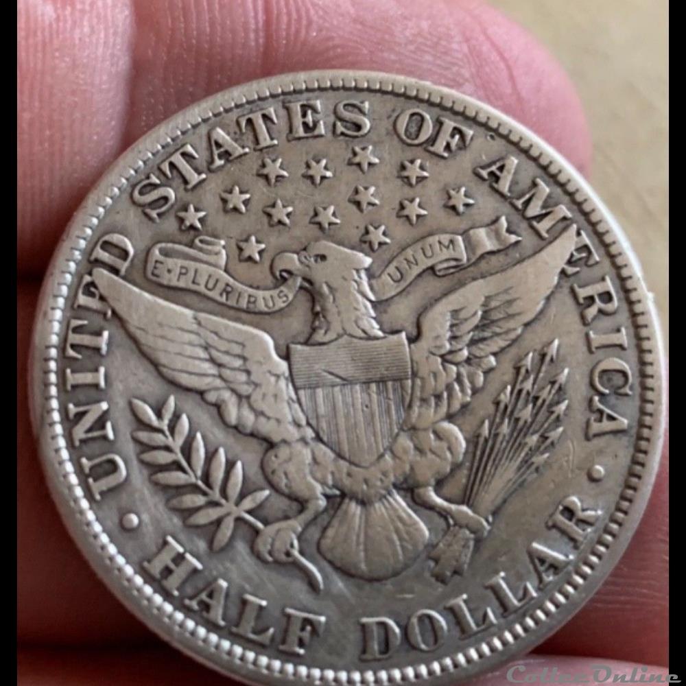 1909 Half Dollar (ex.2) monnaies monde etats unis 1909 half dollar ex 2