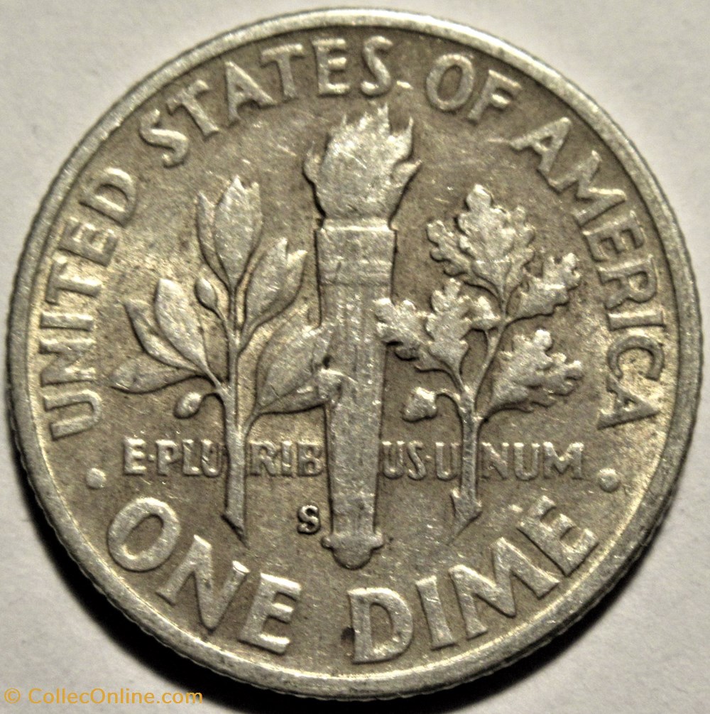 monnaies monde etats unis 1948 san francisco dime