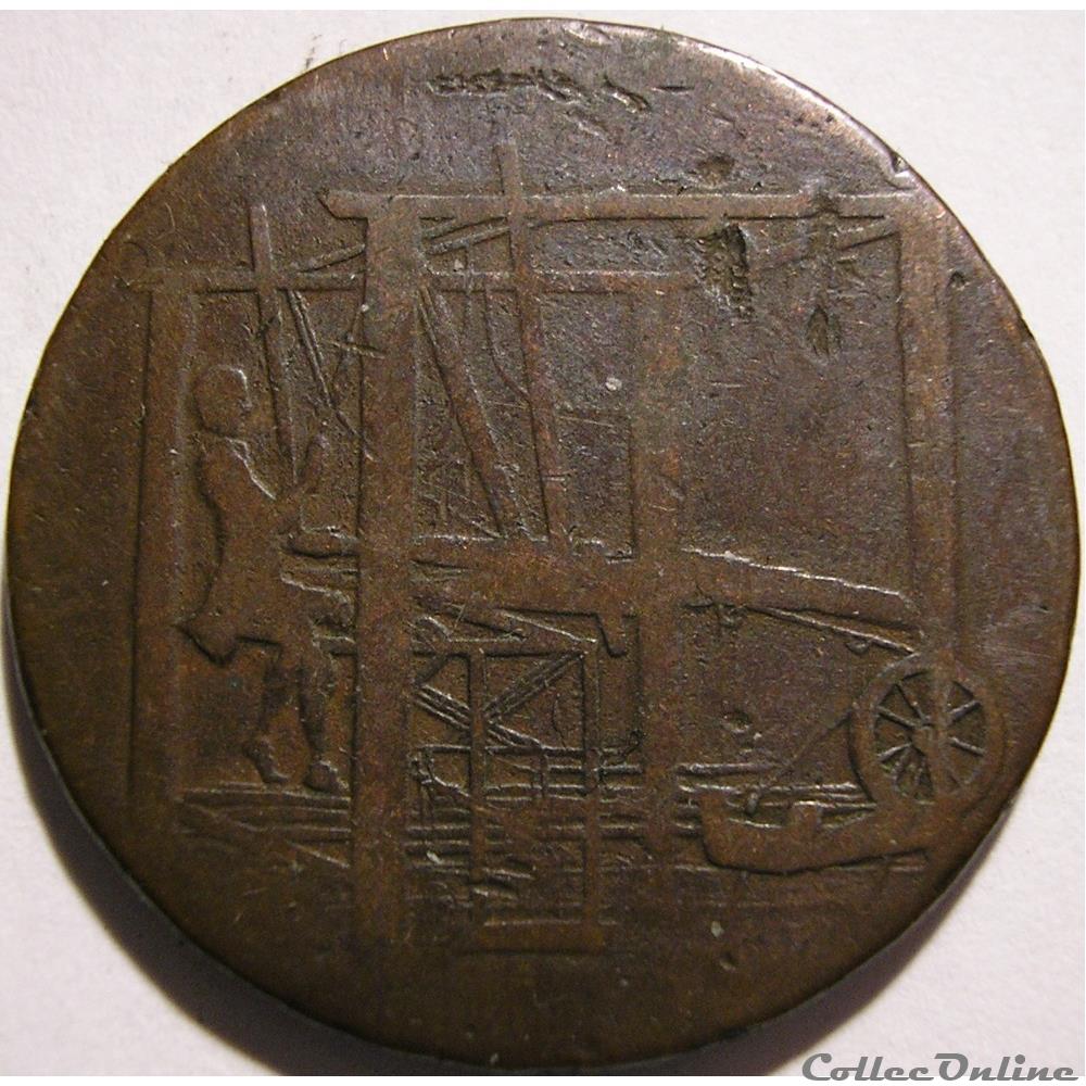 1792 HalfPenny John Harvey - Norfolk, Norwich monnaie monde royaume uni 1792 halfpenny john harvey norfolk norwich