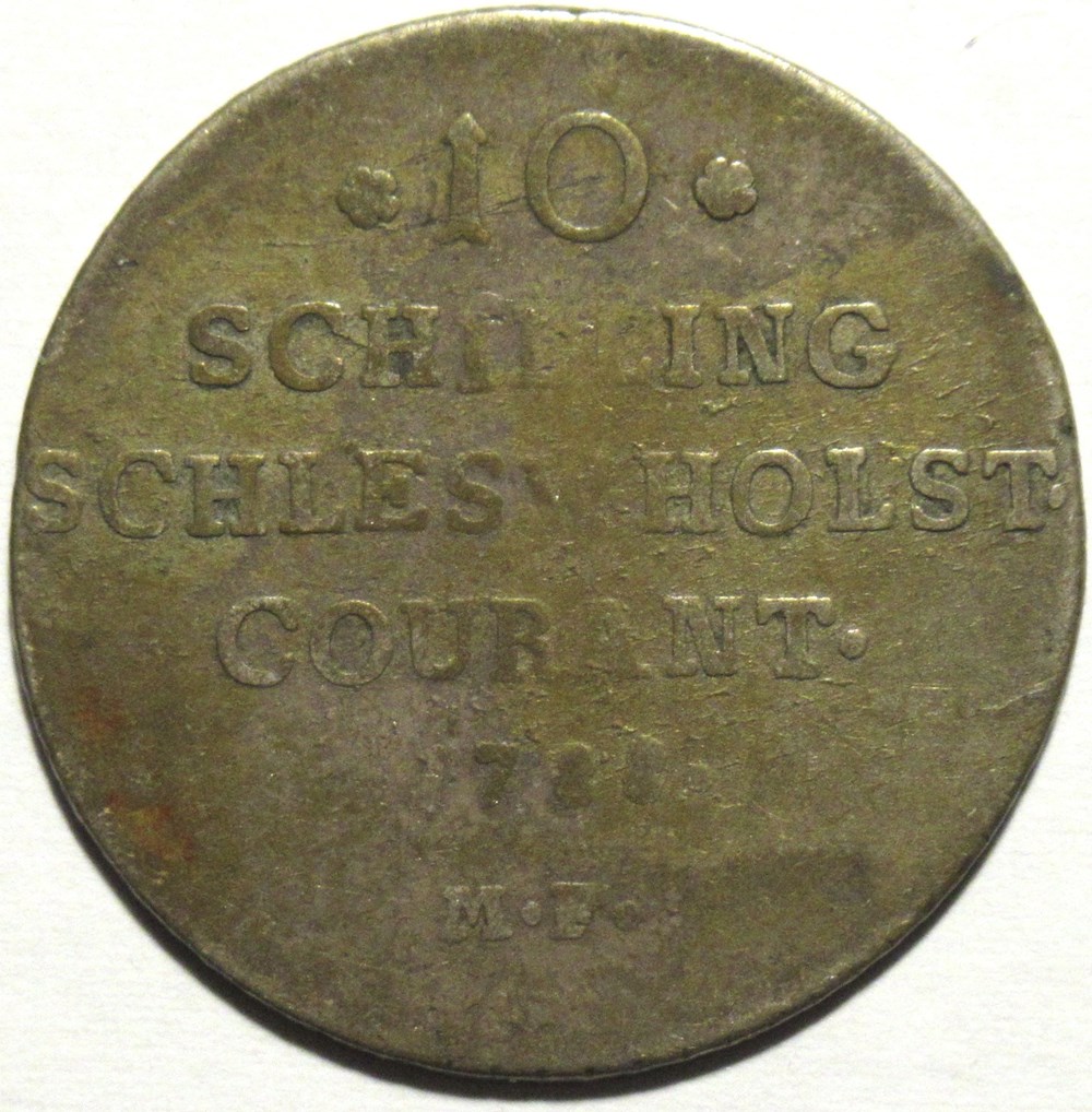 10 Schilling Courant 1788 - Duchies of Schleswig & Holstein, Christian VII of Denmark monnaies monde danemark 10 schilling courant 1788 duchies of schleswig holstein christian vii of denmark