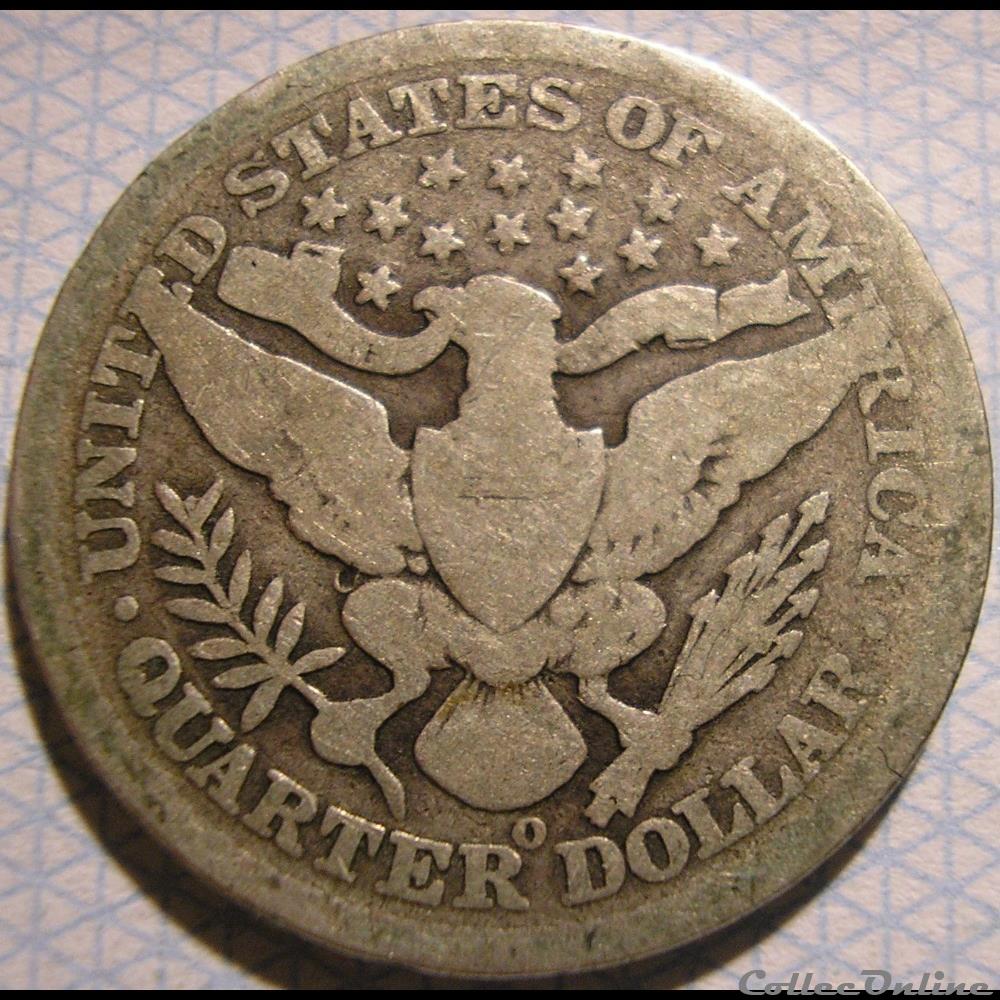 1896 New Orleans Quarter $ monnaie monde etat uni 1896 new orleans quarter
