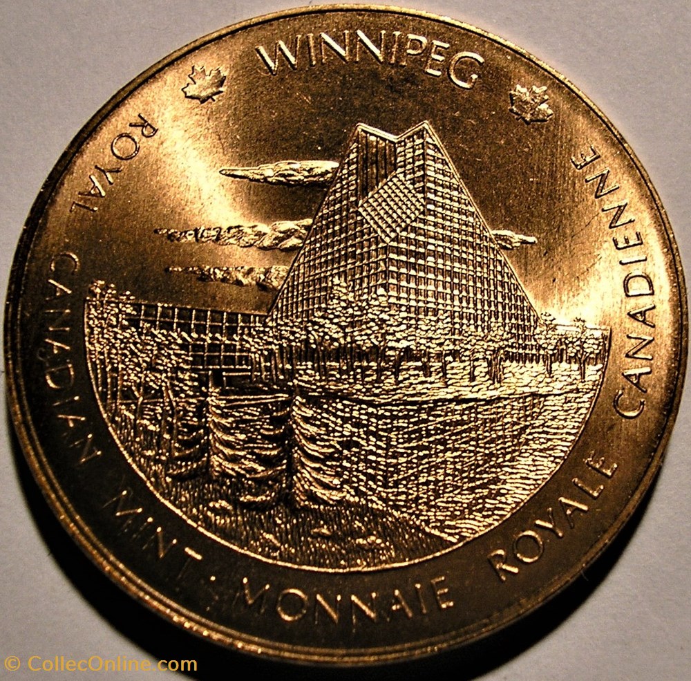 Royal Canadian Medal/Token - Winnipeg & Ottawa Mints (ex.2) 2 monnaies jetons mereaux royal canadian medal token winnipeg ottawa mints ex 2