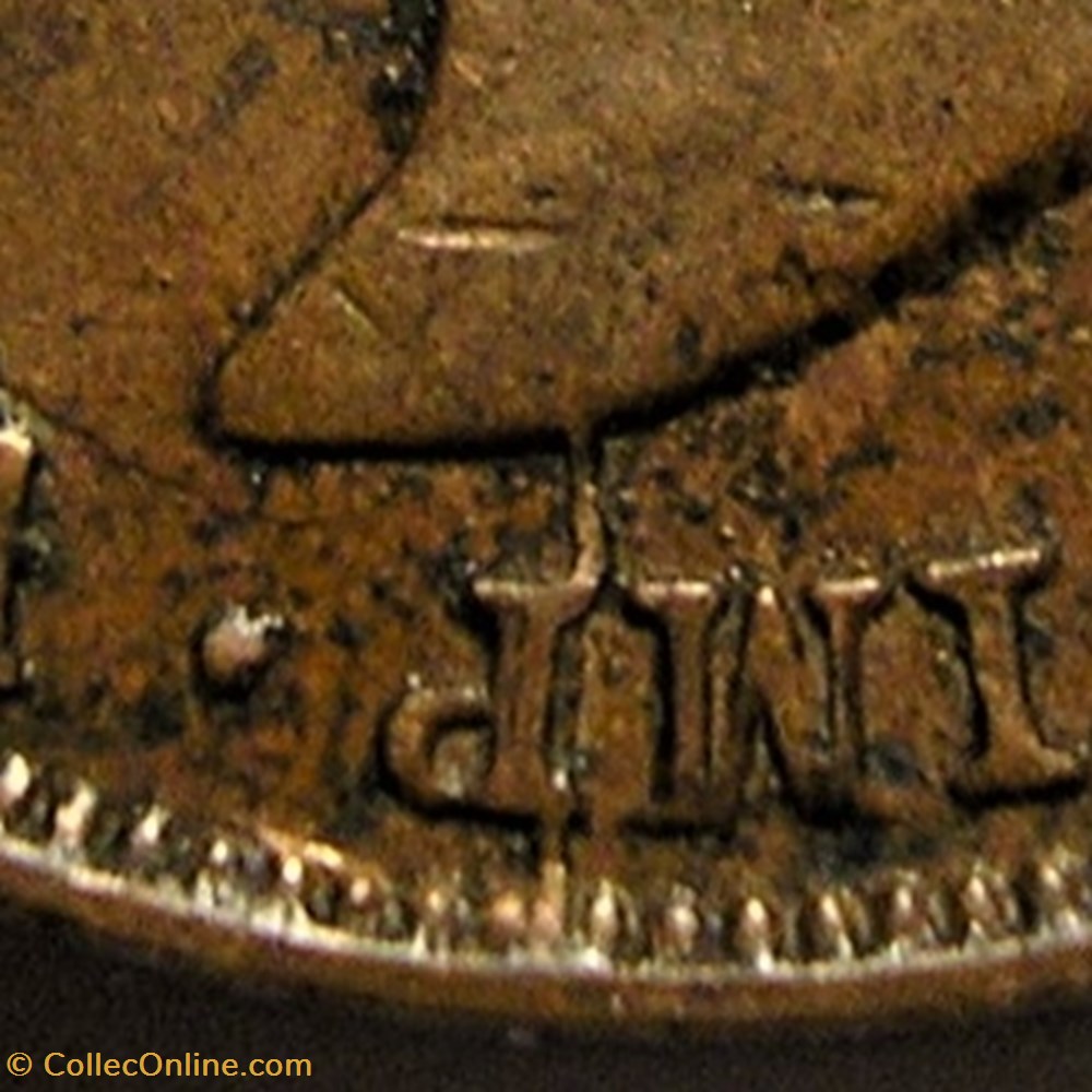 Victoria - One Pice 1898 - East Africa Protectorate - Die Crack 5 monnaies monde kenya victoria one pice 1898 east africa protectorate die crack
