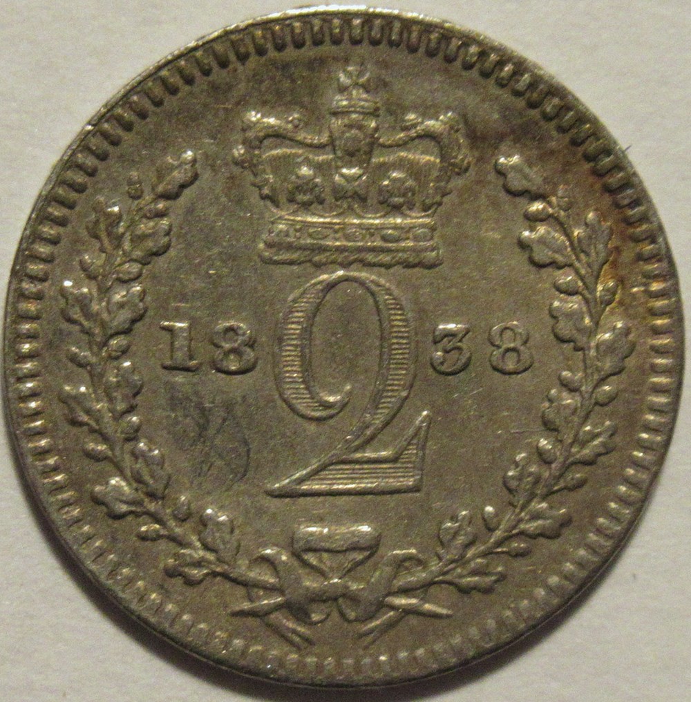 Victoria - 2 Pence 1838 - Kingdom of Great Britain monnaies monde royaume uni victoria 2 pence 1838 kingdom of great britain
