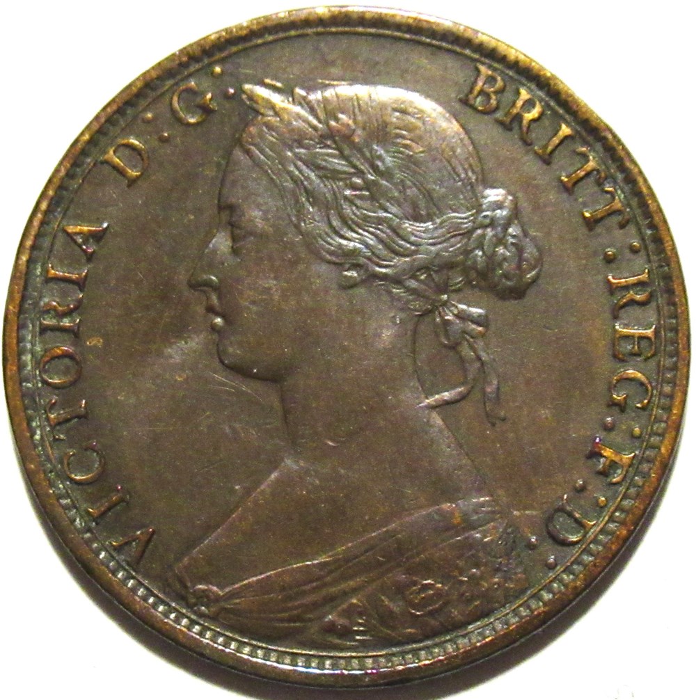 Victoria - Half Penny 1863 - Great Britain monnaies monde royaume uni victoria half penny 1863 great britain
