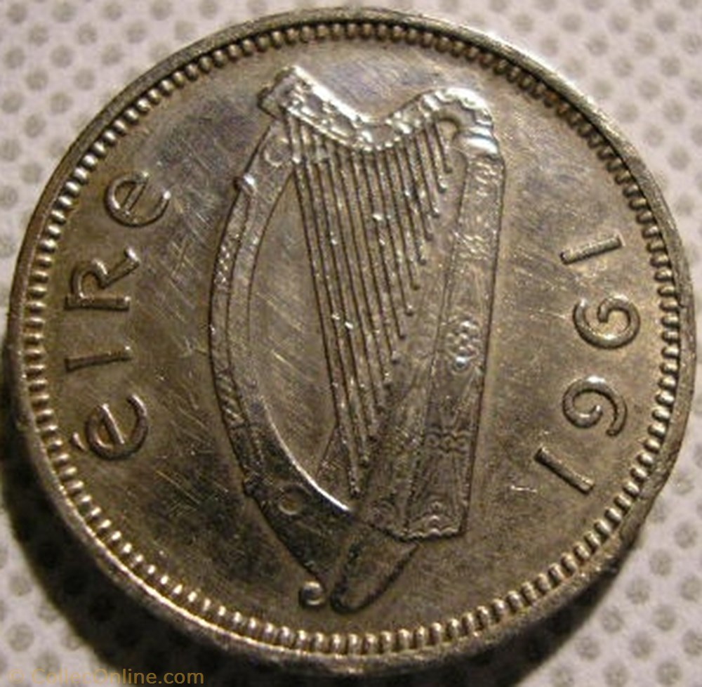 3 Pence / 3 Pingin 1961 monnaie monde irlande 3 pence 3 pingin 1961