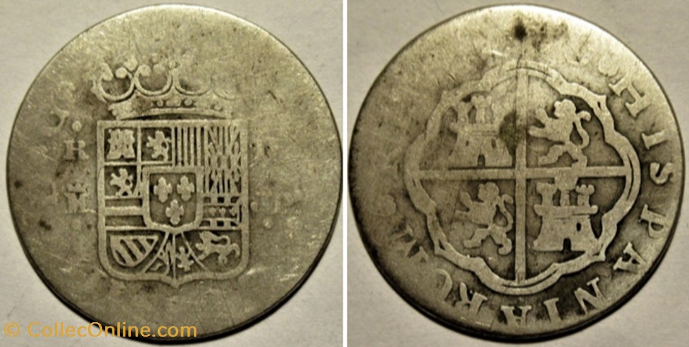 monnaies europe medievale royaume espagne 1760 madrid 2 reales carlos iii de espana