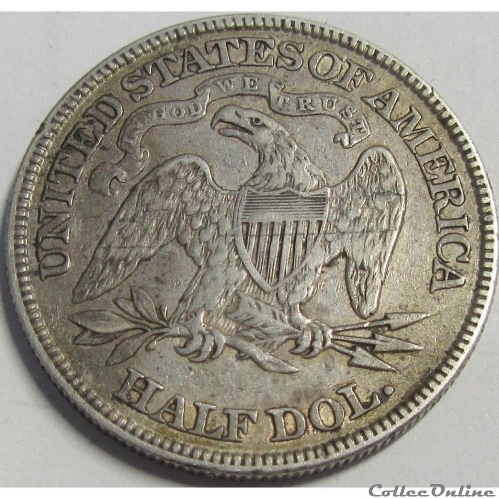 1877 Half Dollar - Coins - World - United States - Denomination 1 2 Dollar