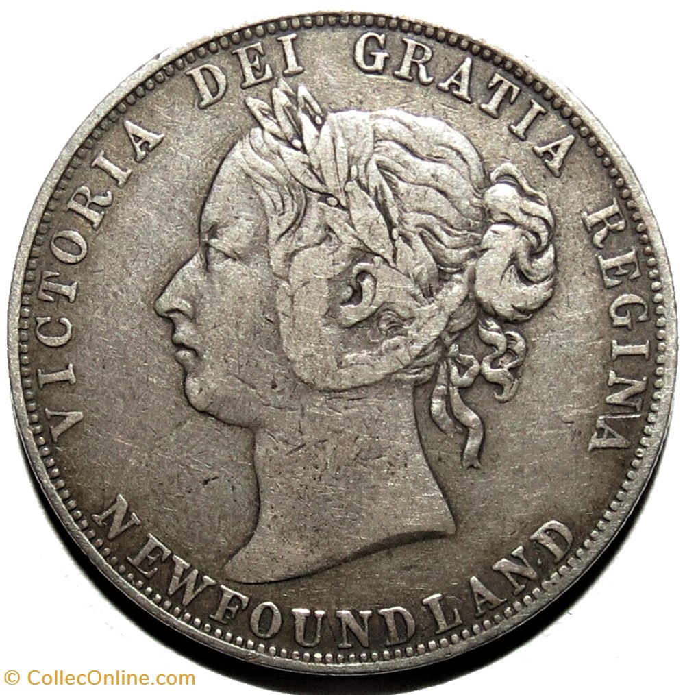 monnaies monde canada victoria 50 cents 1898 newfoundland var