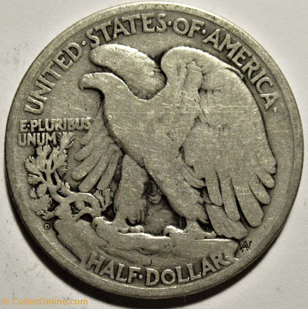 1920 Denver Half Dollar monnaies monde etats unis 1920 denver half dollar