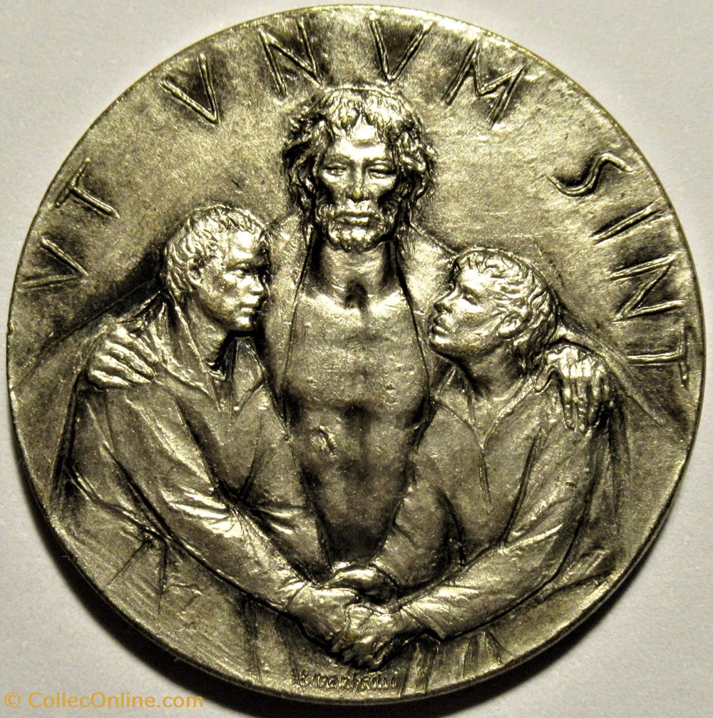 medailles etat de la cite du paulus vi pope jubilee year medal 1975 vatican rome