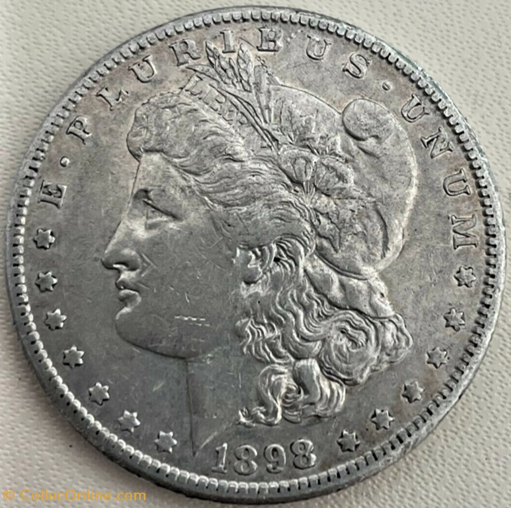 1898 San Francisco Dollar monnaies monde etats unis 1898 san francisco dollar